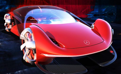 Mercedes-Benz EQX Concept by Xiqiao Wang